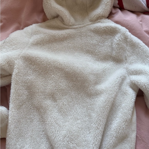 New Balance White Fleece Jacket - Picture 3 of 3